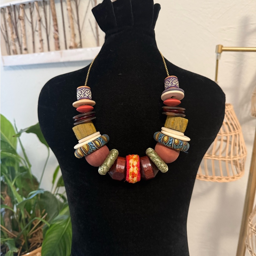 Anthropologie Beaded Necklace